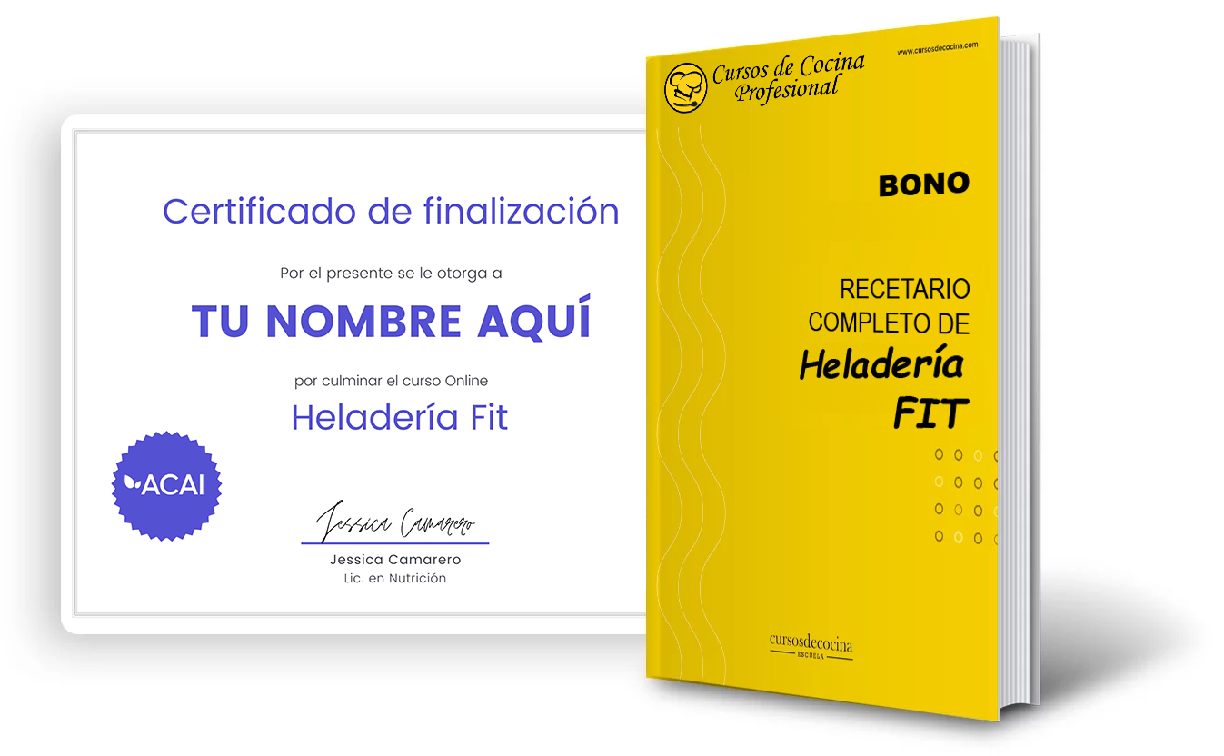 Certificado heladeria fit